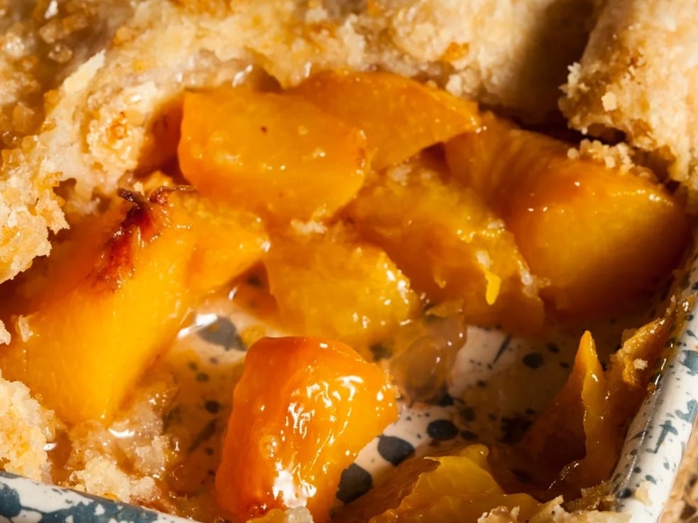 Peach Cobbler Dump Cake
